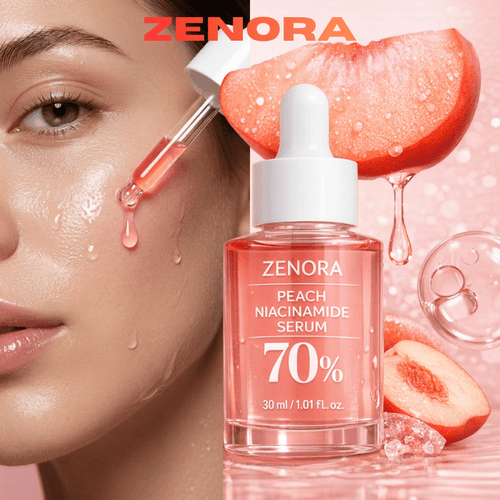 ZENORA Peach Niacinamide Serum 30ML | Brightening & Hydrating Face Serum
